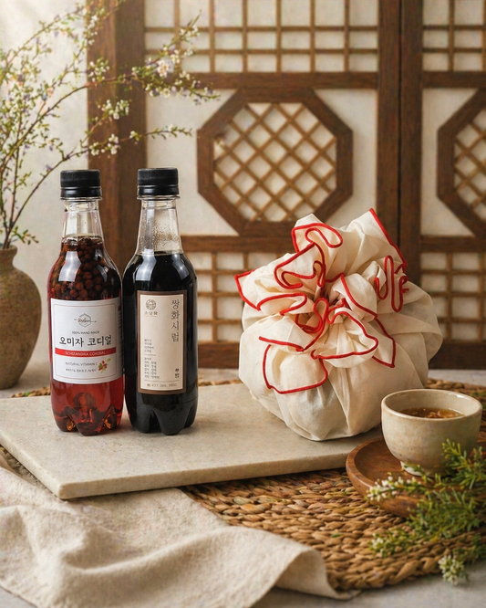 🫖 + 🍇 쌍화시럽 &오미자코디얼 세트-Sanghwa Syrup& Omija Codial Gift Set