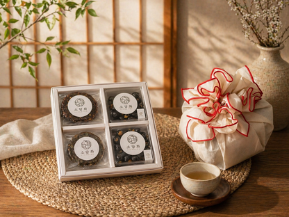🥩🍈 연육포 & 올리브정과 세트- Korean Handmade Jerky &Olive Jeonggwa Set