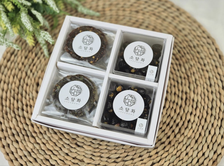 🥩🍈 연육포 & 올리브정과 세트- Korean Handmade Jerky &Olive Jeonggwa Set