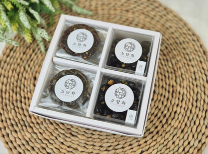 🥩🍈 연육포 & 올리브정과 세트- Korean Handmade Jerky &Olive Jeonggwa Set