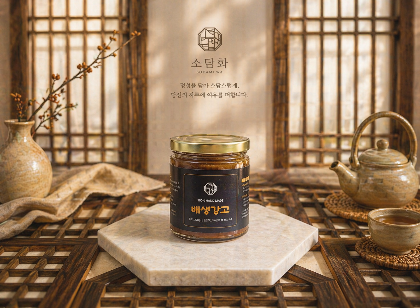 🍐+🌱 배생강청 &배도라지청 세트